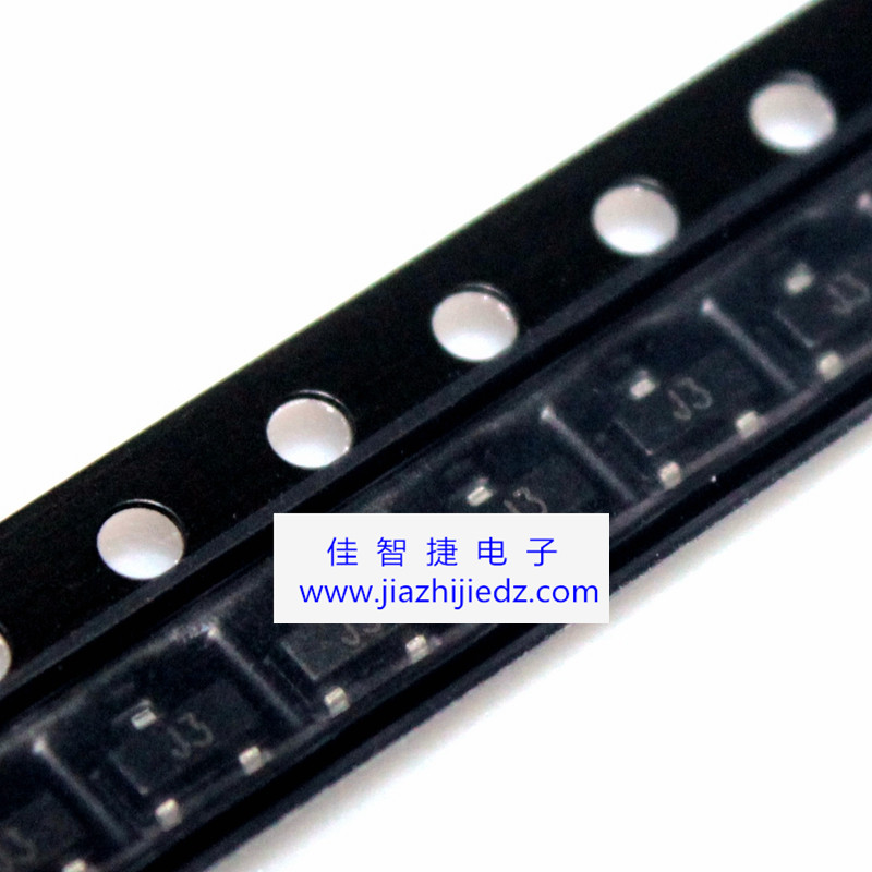 進(jìn)口MMBT9013 S9013 SOT23-3 貼片硅晶體管 NPN 三極管